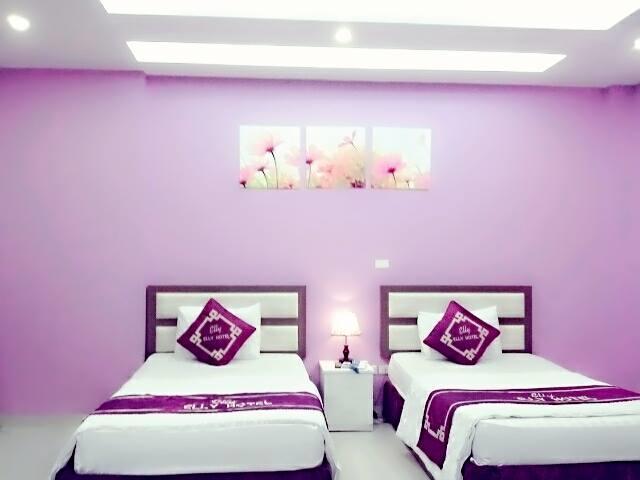 Elly Hotel Hanoi Exteriör bild